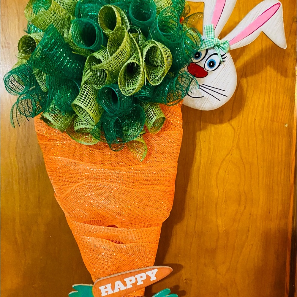 Peeking rabbit.
